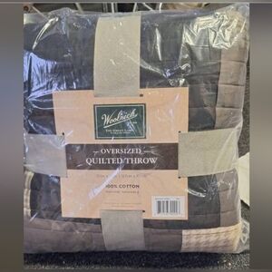 Woolrich Quilted Throw.